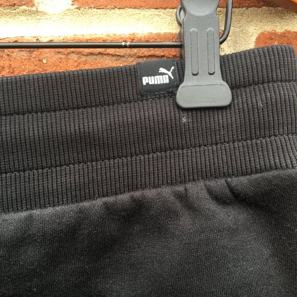 Puma Jogger Sweatpants Mens Large Black Pockets Pull On Athleisure Athletic - Picture 5 of 9